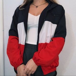 Brandy Melville Colorblock Windbreaker
